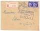 Paix Lettre Adressé Au Maréchal Petain Mention Trouvé A La Boite Recommandé D Office Mantes Gassicourt Seine Et Oise - 2. Weltkrieg 1939-1945