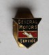 Rare Ancien Insigne De Boutonnière émaillé General Motors Constructeur Automobile Bernard Et Woehrle Paris 35 Rue Chapon - Voitures