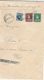 163/29 -  Grande Enveloppe Recommandée TP Képi Et Héraldique BRUXELLES 1936 Vers PRAGUE - TARIF 7 F 50 = 5 Ports - 1931-1934 Chepi