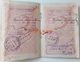 Passport Ottoman Empire Buenos Aires Argentina Via Marsella France 1922 Fiscal Stamps - Historical Documents