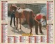 CALENDRIER LUTHIER, VIOLON, MARECHAL FERRANT, CHEVAL - ALMANACH DU FACTEUR 1997 NORD 59 ( A VOIR ) - Grand Format : 1991-00