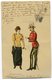 CPA - Carte Postale - Fantaisie - Mode - Homme Et Femme - 1900 (C8614) - Mode