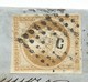 FRANCE CLASSIQUE - Petit Lot De 5 Lettres Affranchies NAPOLEON III N°13 TB. Obl. Lettres Bâtons. - 1853-1860 Napoleon III