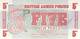 5 Five New Pence UNC - British Armed Forces & Special Vouchers