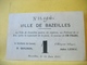 A 2153 - 08 VILLE DE BAZEILLES. UN FRANC. 14 JUIN 1915 N° 11.094 - Bons & Nécessité