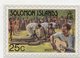 POSTE & FACTEURS 17 : Solomon Islands , Western Province , Bamboo Band ; Christmas 1983 ; 0,25 - Poste & Facteurs