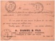 Avis De Passage Refusé Et Taxé à 0,60 Du 09/06/1964 - 1859-1959 Lettres & Documents