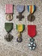 Lot De 6 Médailles WW I Française - 1914-18