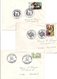 Delcampe - FRANCE LOT DE 21 FDC DIFFERENTES AYANT VOYAGEES. - Vrac (max 999 Timbres)