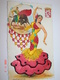 C.P.A.- Carte Femme Espagnole En Costume Brodé - Andalucia - 1950 - SUP (BL 5) - Brodées