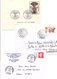 FRANCE LOT DE 21 FDC DIFFERENTES AYANT VOYAGEES. - Vrac (max 999 Timbres)