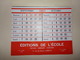 Calendrier Année Scolaire 1957-1958 - Grand Format : 1941-60