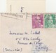 Lettre Envoyée à Juvisy Sur Orge ( 91 ) En 1950 ,  Petit Format  9 Cm X 6,5 Cm  ( Rare ) - 1921-1960: Modern Period