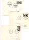 FRANCE LOT DE 21 FDC DIFFERENTES AYANT VOYAGEES. - Lots & Kiloware (mixtures) - Max. 999 Stamps