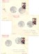 FRANCE LOT DE 21 FDC DIFFERENTES AYANT VOYAGEES. - Vrac (max 999 Timbres)