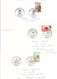 FRANCE LOT DE 21 FDC DIFFERENTES AYANT VOYAGEES. - Vrac (max 999 Timbres)