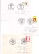 Delcampe - FRANCE LOT DE 21 FDC DIFFERENTES AYANT VOYAGEES. - Vrac (max 999 Timbres)