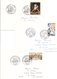 Delcampe - FRANCE LOT DE 21 FDC DIFFERENTES AYANT VOYAGEES. - Vrac (max 999 Timbres)