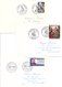 Delcampe - FRANCE LOT DE 21 FDC DIFFERENTES AYANT VOYAGEES. - Vrac (max 999 Timbres)