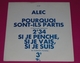 SP ALEC  Pourquoi Sont Ils Partis  // BIEM  PROMO  état Excellent Comme Neuf - Sonstige - Franz. Chansons