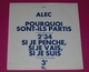 SP ALEC  Pourquoi Sont Ils Partis  // BIEM  PROMO  état Excellent Comme Neuf - Sonstige - Franz. Chansons