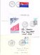 Delcampe - FRANCE LOT DE 21 FDC DIFFERENTES AYANT VOYAGEES. - Vrac (max 999 Timbres)