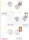 Delcampe - FRANCE LOT DE 21 FDC DIFFERENTES AYANT VOYAGEES. - Vrac (max 999 Timbres)