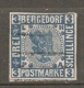 BERGEDORF -  Yv. N°6  (o)   3 S  Bleu S Rose Fausse Oblitération  Cote 10€ BE   2 Scans - Bergedorf