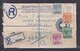 Malaya BMA Registered Envelope(Type G) Dated 1947, "E And O Hotel", Penang Cancellation To Australia - Malaysia (1964-...)