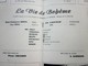 1947/48-LA VIE DE BOHEME -PROGRAMME OPÉRA De LYON-SPECTACLE-PHOTOD ARTISTES COMEDIENS-ACTEURS-DANSE -PUBLICITÉ - Programmi