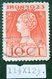 Regeringsjubileumzegel 10 Ct NVPH 124H 124 H (Mi 126) 1923 Gestempeld / USED NEDERLAND / NIEDERLANDE - Used Stamps