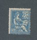 FRANCE - N°YT 114 NEUF** SANS CHARNIERE - COTE YT : 375€ - 1900 - 1900-02 Mouchon