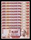 Guinea Bissau Lot Bundle 10 Banknotes 1000 Pesos 1993 Pick 13b SC UNC - Guinee-Bissau