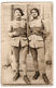 MILITARIA - CARTE PHOTO  - DEUX MILITAIRES EN TENUE - War 1914-18