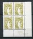 12982 FRANCE  N° 1971 ** 80c. Jaune-olive  Sabine   C.D Du 12.6.80    TB/TTB - 1980-1989