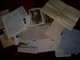 Lot De Documents Et Papiers Divers Allemand Guerre De 1943/45.......cartes Postales , Lettres ,timbres Avec Tampons..... - Documents