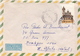 Postal History Cover: Brazil Stamps On 2 Covers - Churches & Cathedrals