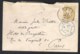 BELGIE OBP 32 Op Enveloppe GAND 1877 Naar PARIS (France) Grensstempel - 1869-1883 Leopold II