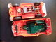 Delcampe - SCALEXTRIC Exin  60  Ancien Coffret Complet ASTON MARTIN MM / C 68 Bleu FERRARI 250 MM / C 69 Rouge - Escala 1:32