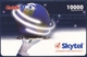 MONGOLIA SKYTEL 10000 UNITS PRE-PAID REMOTE MEMORY PHONECARD TELECARTE GLOBE PERFECT - Mongolia