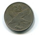 1977 Botswana 50 Thebe Coin - Botswana