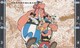 TELECARTES ASIATIQUES   PUZZLE 4 CARTES...ASTERIX ET OBELIX - BD