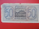 3eme REICH 50 MARK 1940-45+CONTRE-MARQUE CIRCULER (B.1) - 50 Reichsmark