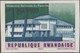 Delcampe - Rwanda 1965 COB 84/91. 25 Essais De Couleurs. Université Du Rwanda, Mathématiques Racine, Médecine, Chimie, Droit - Chimie