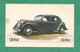 IMAGE CHOCOLAT CEMOI AUTO VOITURE VINTAGE WAGEN OLD CAR CARD CITROEN 15 CV - Autres & Non Classés