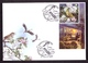 Ukraine 2019 FDC SET FD COVER EUROPA CEPT National Birds Of Ukraine White Stork Oriental Nightingale #590 - Ucrania