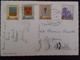 San Marin Carte De 1968 Pour Novara - Lettres & Documents