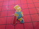 813g Pin's Pins / Beau Et Rare / THEME : CINEMA / DESSIN ANIME LES SIMPSONS BART SIMPSON SKATE-BOARD - Kino