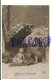 Bonne Année. Photographie Montage. Bébé, Chien Et Parapluie Dans La Neige. REX  1914 - Neujahr