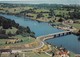 61. RABODANGES  VUE AERIENNE. LE PONT SUR LE LAC. . ANNÉE 1974 + TEXTE - Sonstige & Ohne Zuordnung